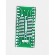 Adapter PCB - SMD to DIP - TSSOP28 /SSOP28 /MSOP28 /SOP28